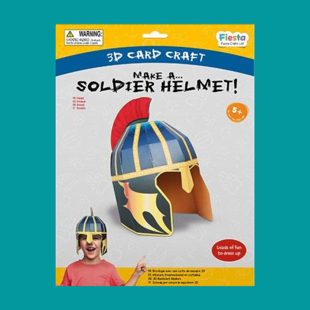 Soldier 3D Mask Card Craft