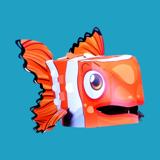 Clownfish 3D Mask Card Craft