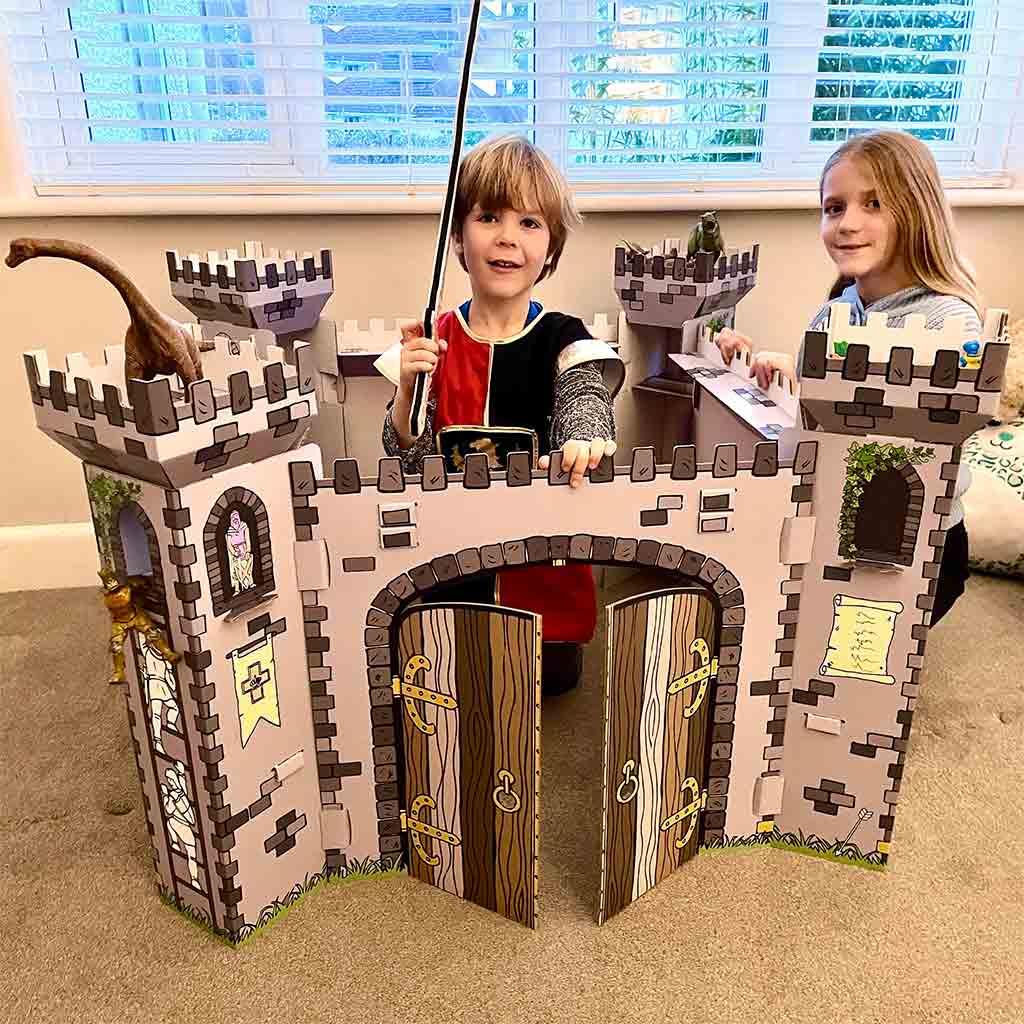 Play Castle  - Children's Colour In Playhouse